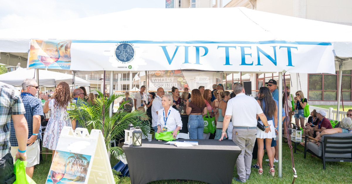NEW! VIP Discount Packages & VIP Tickets - 2025 - St. Augustine Food - St Augustine Food And Wine Festival 2025